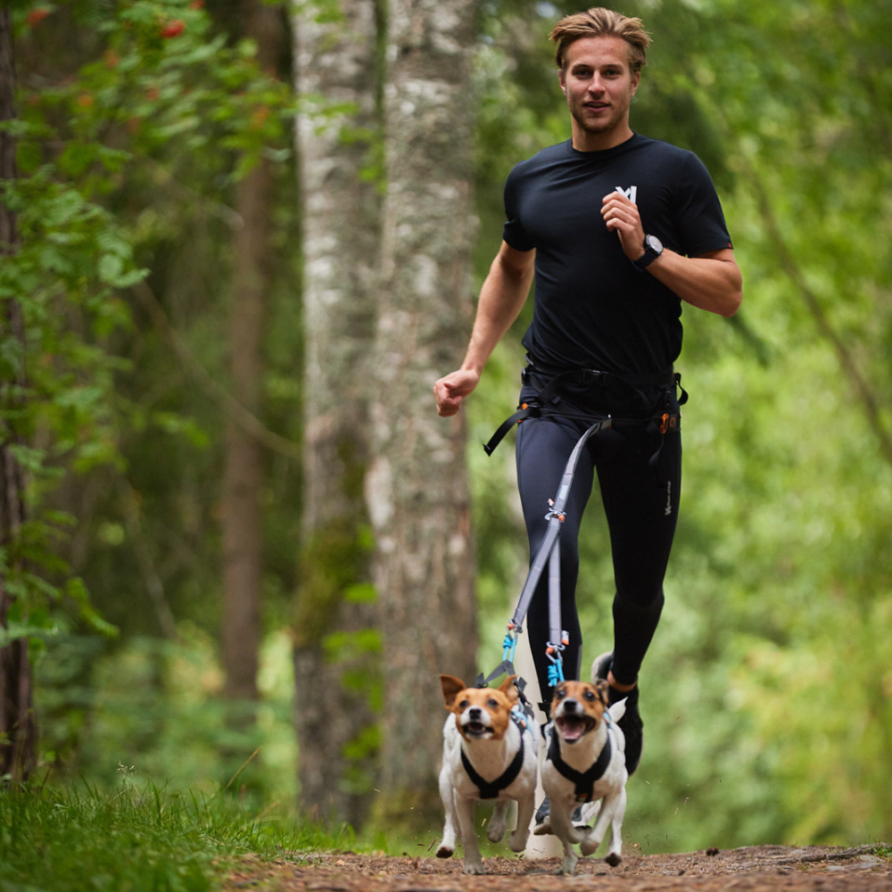 Correa Doble para Pasear Dos Perros Double Touring Leash Non-stop Dogwear
