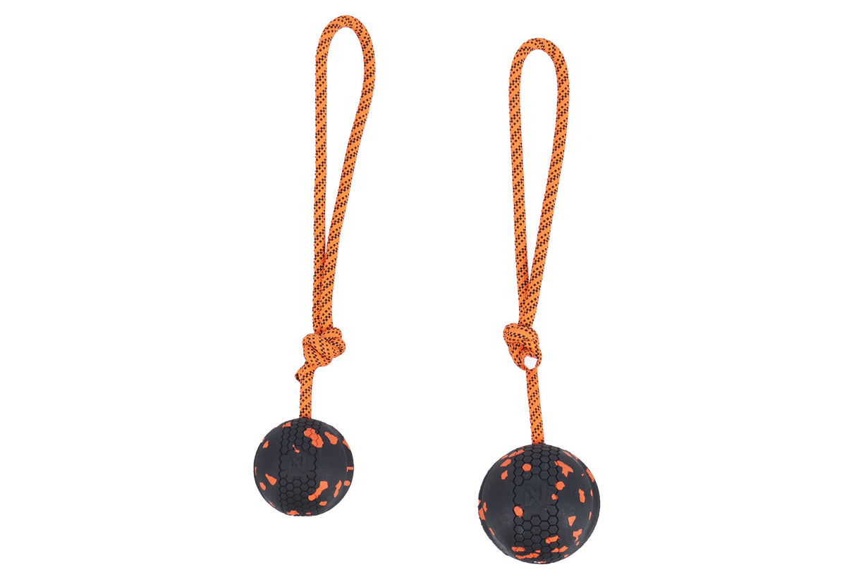 Juguete Pelota y Cuerda Dog Ball on Rope Non-stop Dogwear