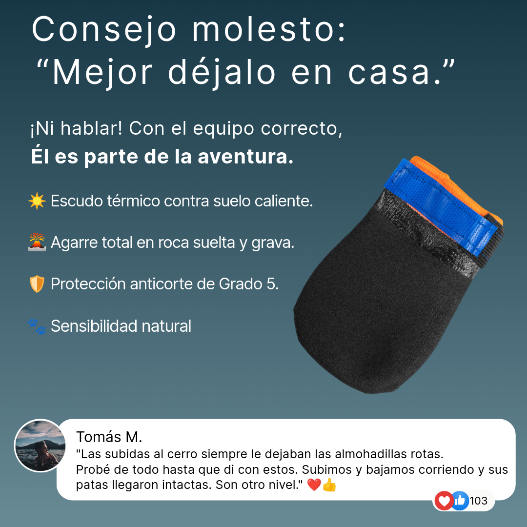 Botines Trekking Resistente Protector Bootie Non-Stop Dogwear