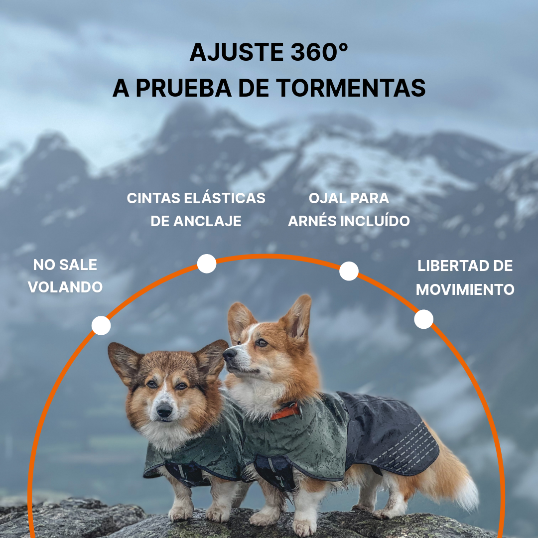 Impermeable para Perro Fjord Raincoiat Non-stop Dogwear